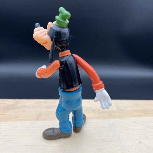 VTG Walt Disney Production Goofy Posable 6" Figure Hong Kong Plastic Toy - Picture 5 of 13